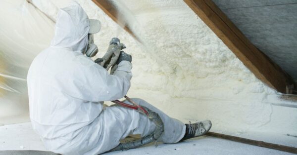 Winterproof maker of buildings  Thermal insulation installer